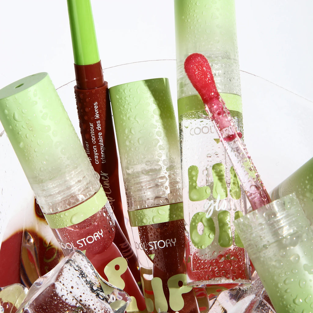 2-in-1 Lip Liner & Lip Gloss Set – Matte Plumping Combo Lip Makeup Set PRIMED