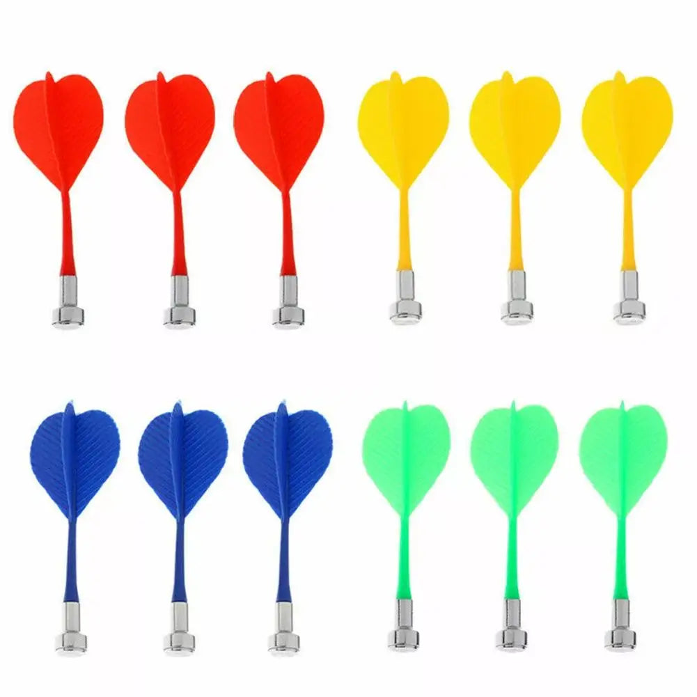 12-Piece Magnetic Darts Set – Safe Kids Indoor Game Toy