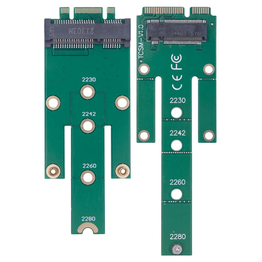 mSATA to M.2 NGFF SSD Adapter Card | 2242/2260/2280 SSD Adapter Card PRIMED