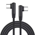 90° USB-C to USB-C Cable 60W PD Fast Charging Data Cord USB-C Charging Cable PRIMED Double Elbow C-C 2m