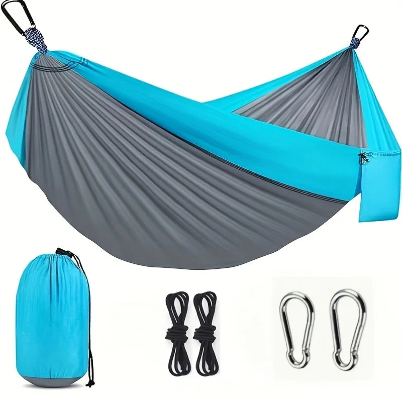 Ultra-Light Camping Hammock – Breathable Quick-Dry Nylon Camping Hammock PRIMED Blue