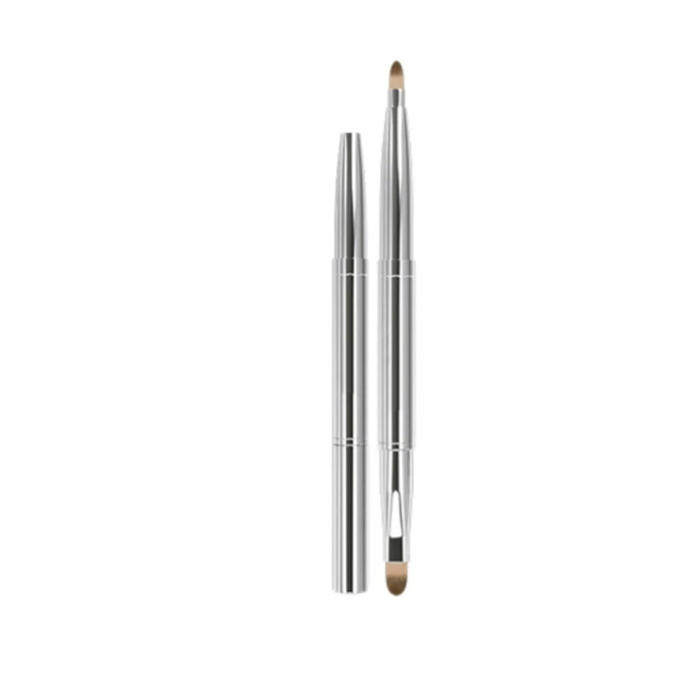 Double-Ended Retractable Lip & Concealer Makeup Brush