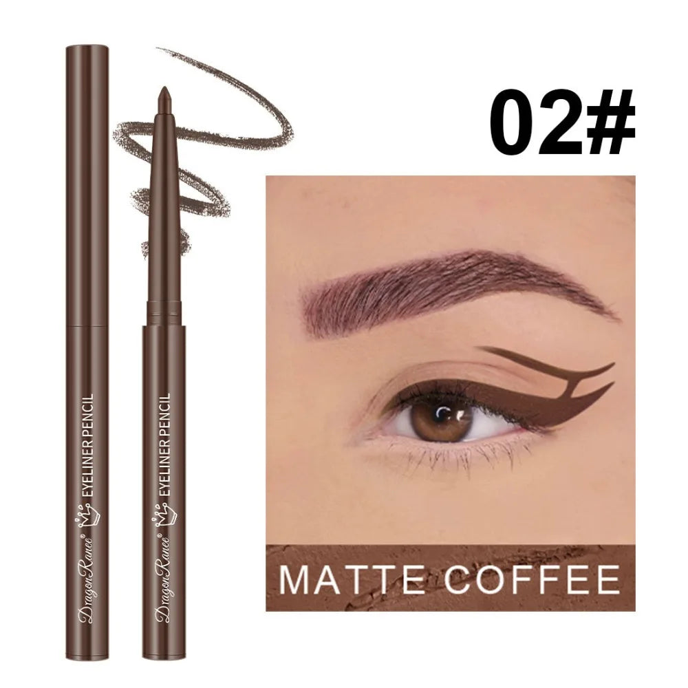 Waterproof Gel Eyeliner Pencil | Matte & Shimmer, 10 Colors