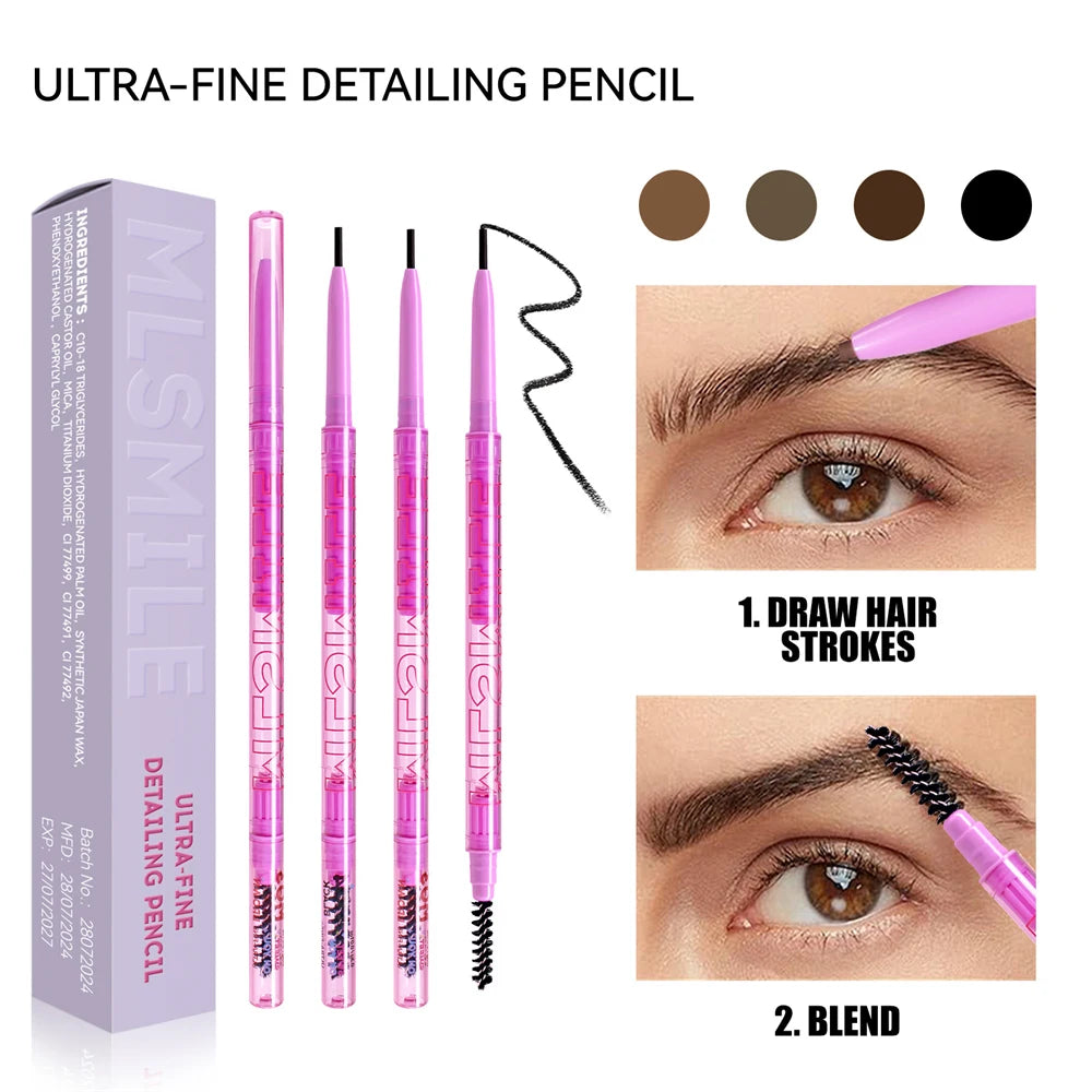 Waterproof Eyebrow Pencil Long-Lasting Tattoo Tint | Korean Eyebrow Pencil PRIMED