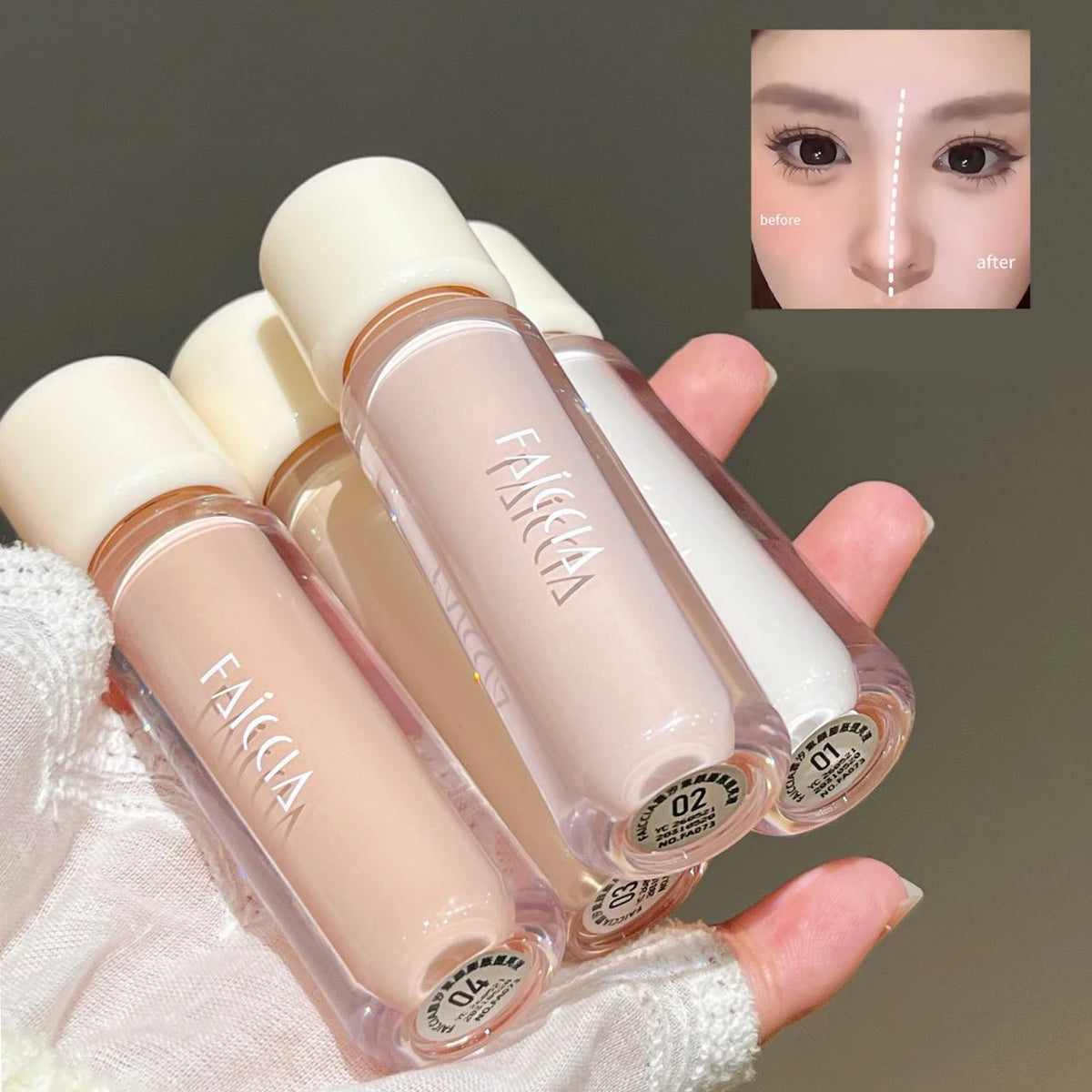 Waterproof Matte Liquid Concealer – Full Coverage Lasting