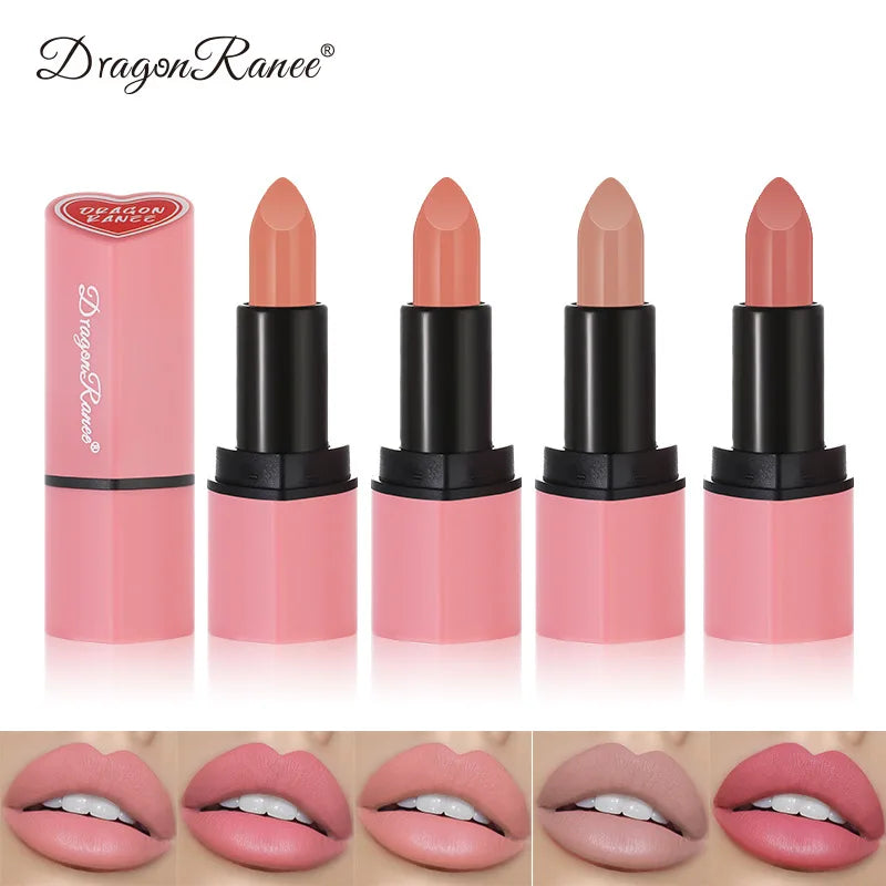 Dragon Ranee Heart Lipstick – Matte Glossy Lip Tint 3.5g Matte Lip Tint PRIMED