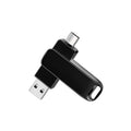 10-Pack USB 3.0 Type-C OTG Metal Flash Drive 32–256GB USB Flash Drive PRIMED Black-10PCS 32GB-USB 3.0