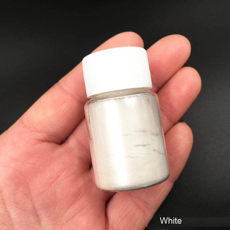 Holographic Nail Glitter Powder – Chrome Mirror Pigment Dust