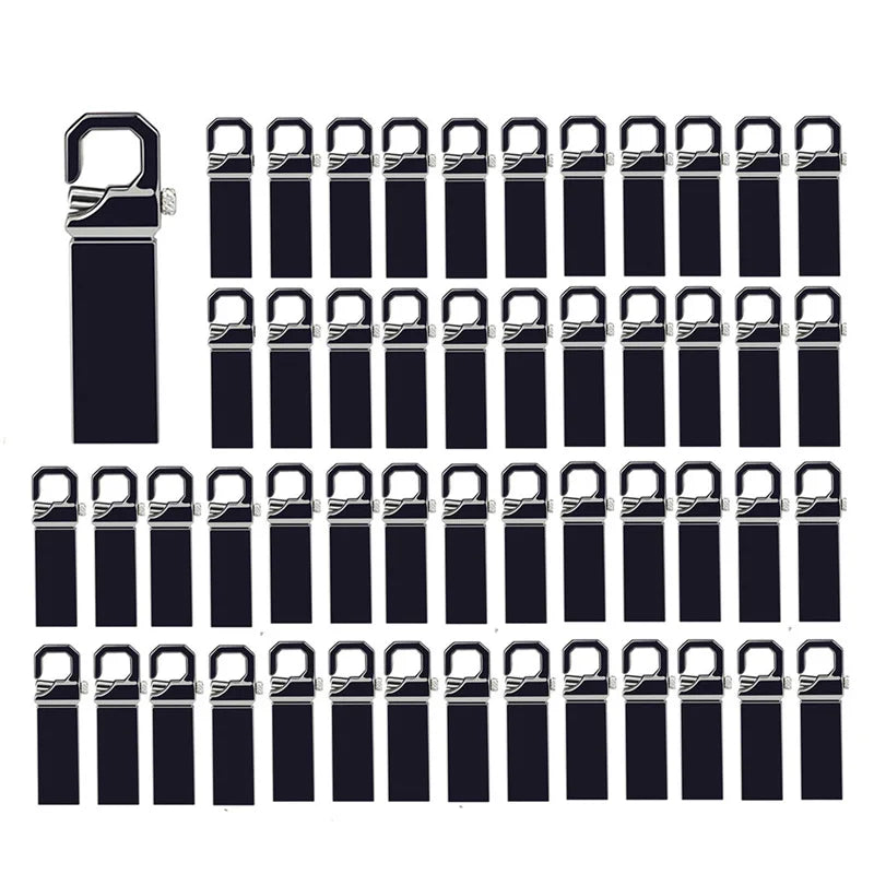 50PCS Custom Logo Metal USB Flash Drive 2.0 | 4GB–64GB Custom USB Flash Drive PRIMED
