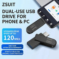 2-in-1 USB-C & USB-A 3.0 Dual Flash Drive | Phone & PC USB Flash Drive PRIMED 32GB USB 3.0