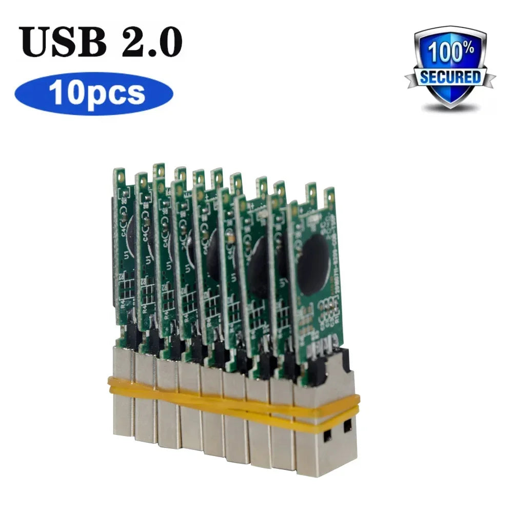 USB 2.0 Flash Drive PCB Chip 4GB–128GB | Bulk Pen Drive USB Flash Drive PRIMED