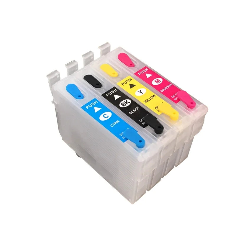 T1801 T1811 Refillable Ink Cartridges for Epson XP Printers Refillable Ink Cartridge PRIMED