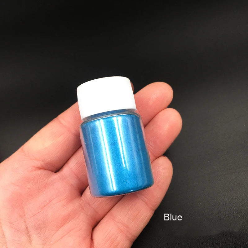 Holographic Nail Glitter Powder – Chrome Mirror Pigment Dust