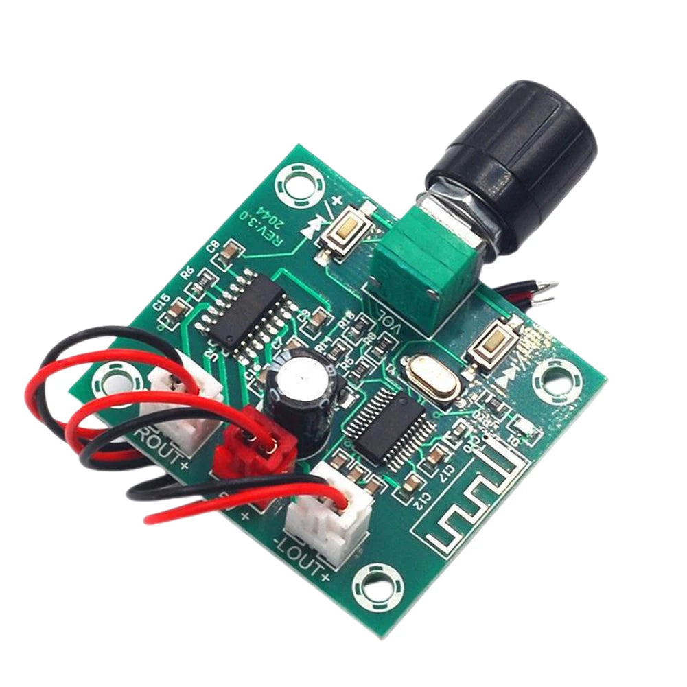 PAM8403 Bluetooth 5.0 Stereo Amplifier Board 2×5W DC5V DIY Audio Amplifier Board PRIMED