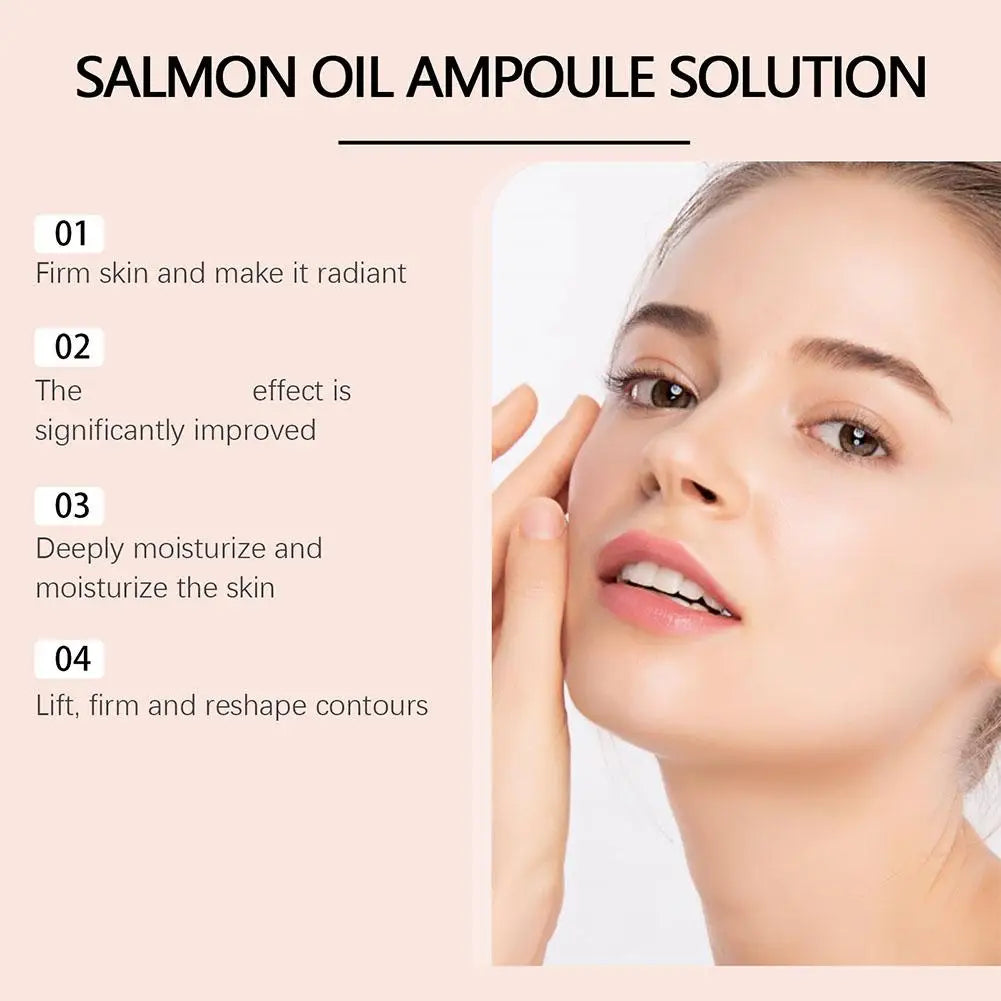 Salmon Oil Ampoule Face Serum 30ml | Firming & Glowing Skin