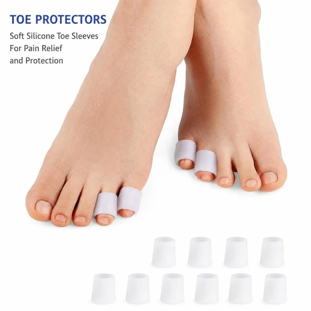 SEBS Open Toe Protector Sleeve – Cuttable & Reusable 1 Pair Toe Protector Sleeve PRIMED