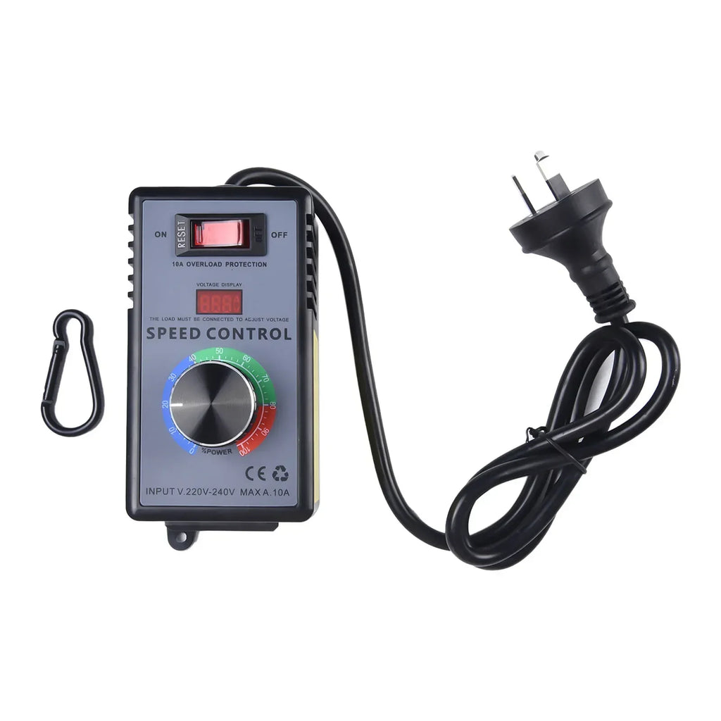 Stepless Speed Controller Switch AC 220V for Power Tools & Fans