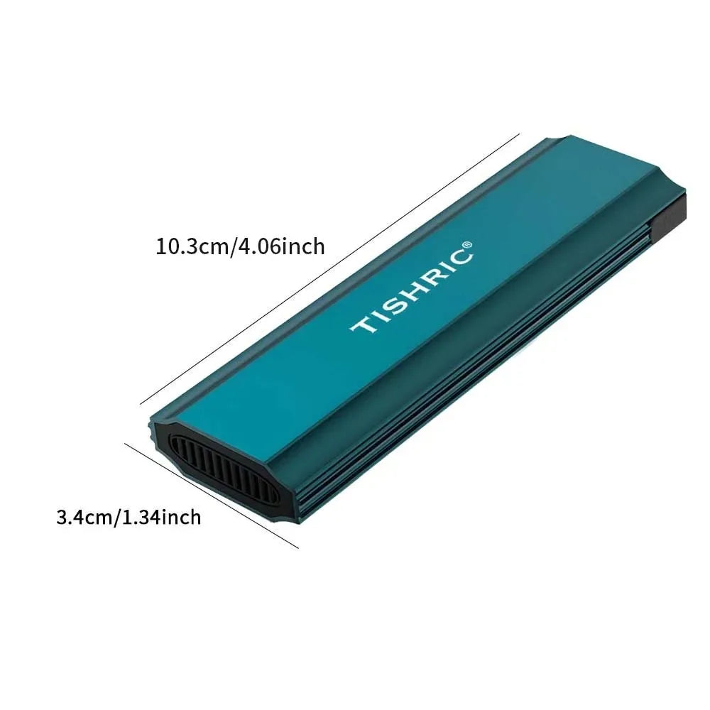 M.2 NVMe/NGFF SSD Enclosure USB 3.2 20Gbps Type-C Case SSD Enclosure PRIMED