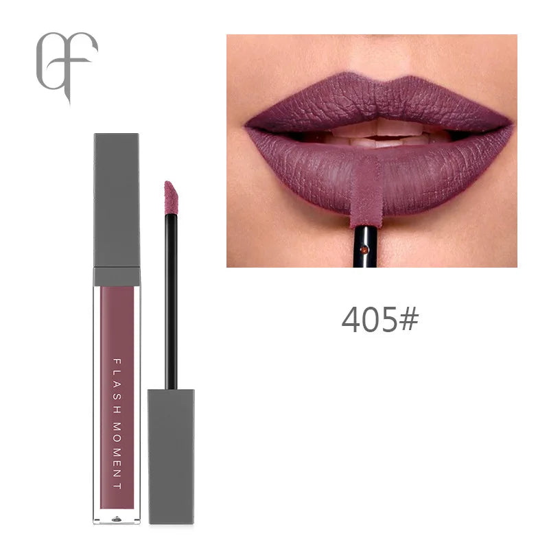 Pudaier 16 Colors Matte Liquid Lipstick – Waterproof Lip Gloss