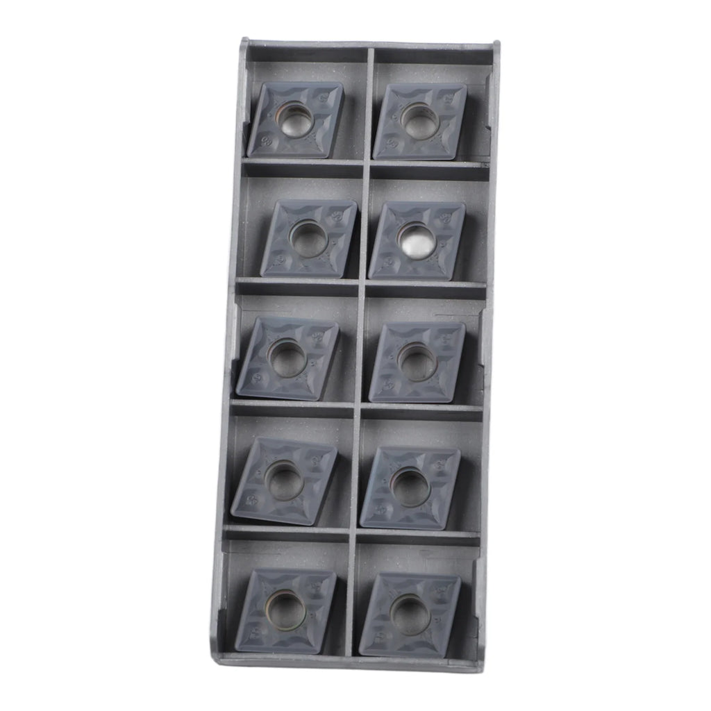 10-Pack CNMG120408-TF Carbide CNC Turning Inserts CNC Turning Inserts PRIMED