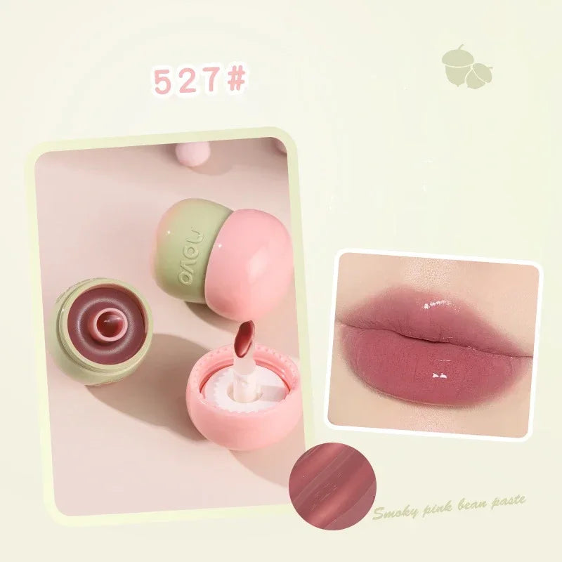 Mushroom Lip Gloss – Matte Liquid Lipstick & Creamy Lip Tint Matte Lip Gloss PRIMED 527