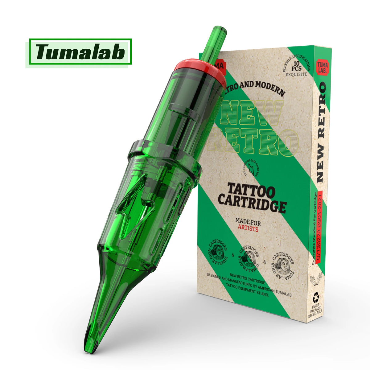 TUMAlab Cartridge Tattoo Needles 20Pcs – Liners & Shaders