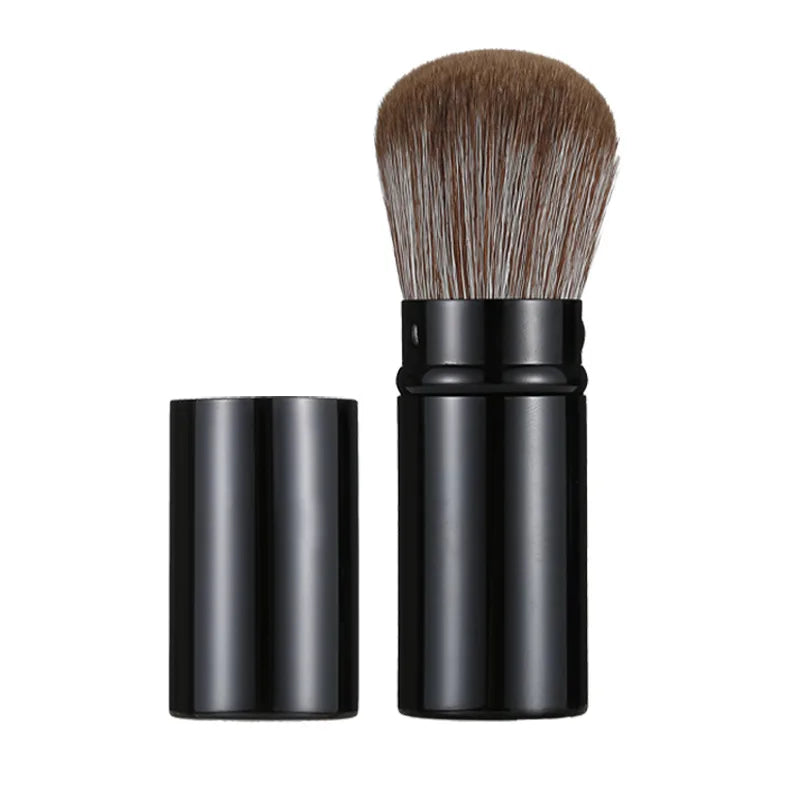 Retractable Powder Blush Brush – Mini Portable Makeup Brush