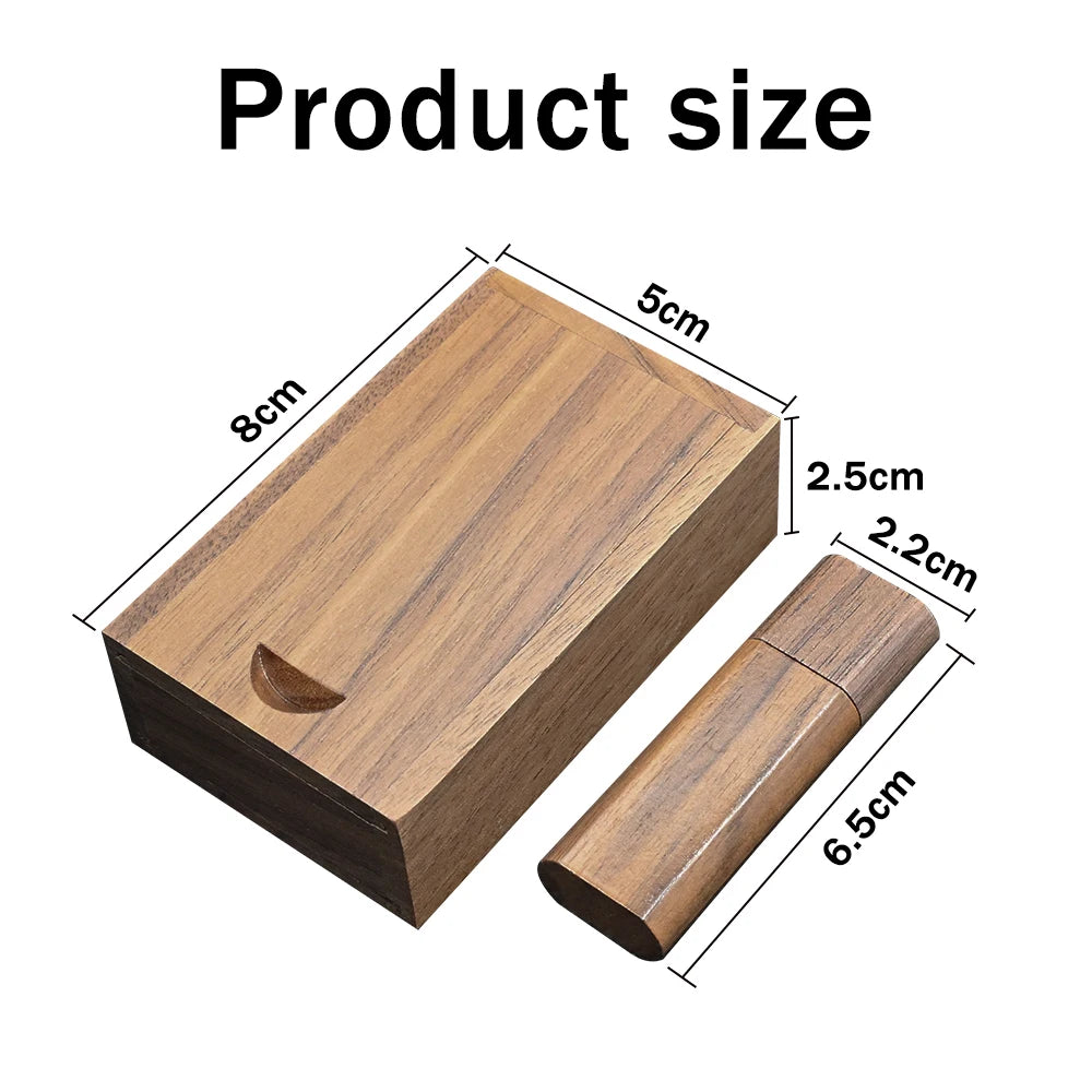 50-Pack Custom Logo Wooden USB Flash Drives | Wedding Gift Custom USB Flash Drive PRIMED