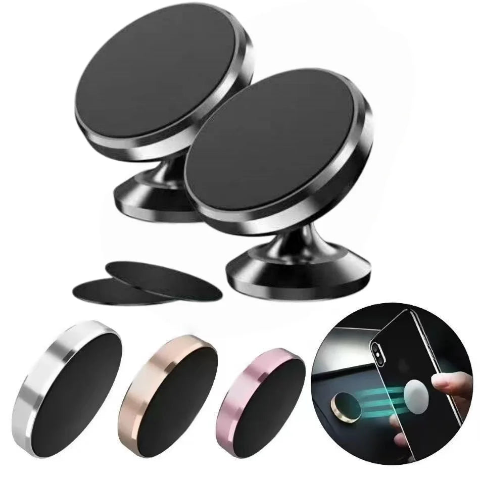 Magnetic Car Phone Holder 360° Dashboard Mount – Universal Magnetic Phone Mount PRIMED