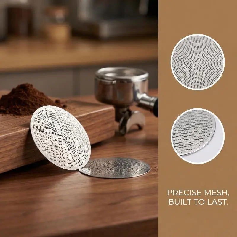 Espresso Portafilter Puck Screen 51mm 53mm 58.35mm – 1 or 5 Pack
