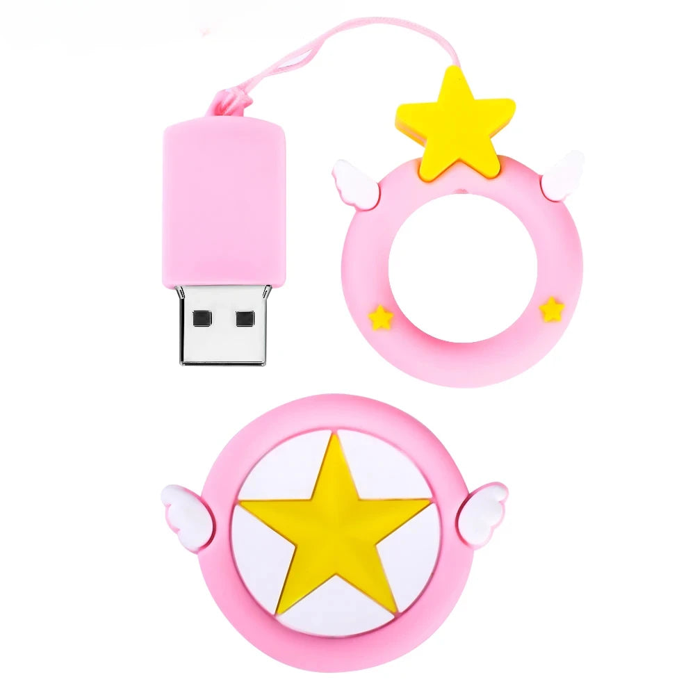 JASTER Cute Cartoon USB Flash Drive 4GB–64GB | Tiger Avocado USB Flash Drive PRIMED