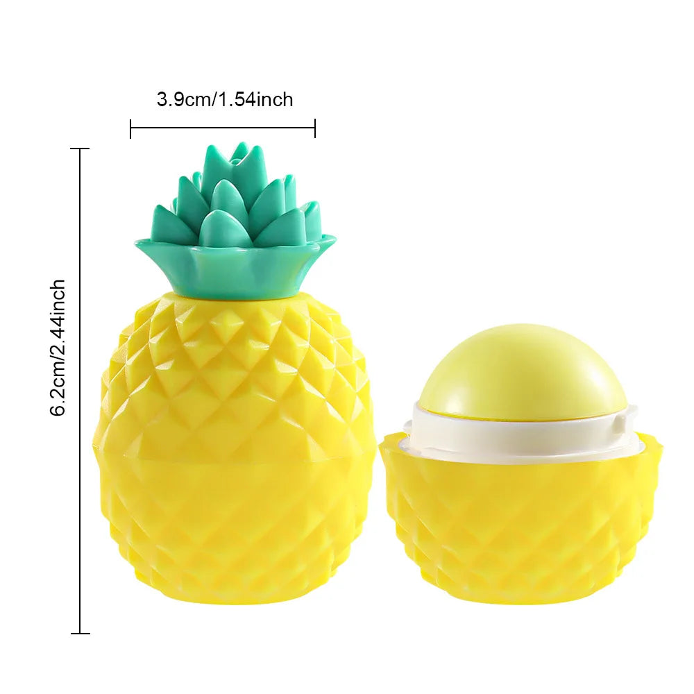 Pineapple Ball Color-Changing Moisturizing Lip Balm – 3 Shades