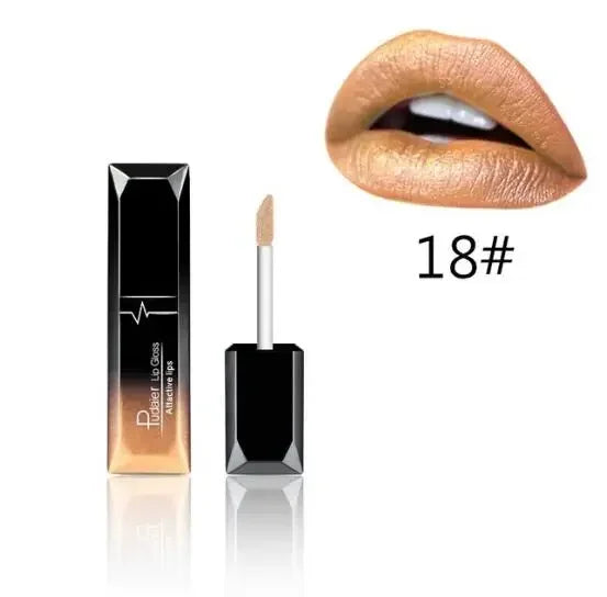 Pudaier 21-Color Matte Liquid Lipstick & Lip Gloss Set