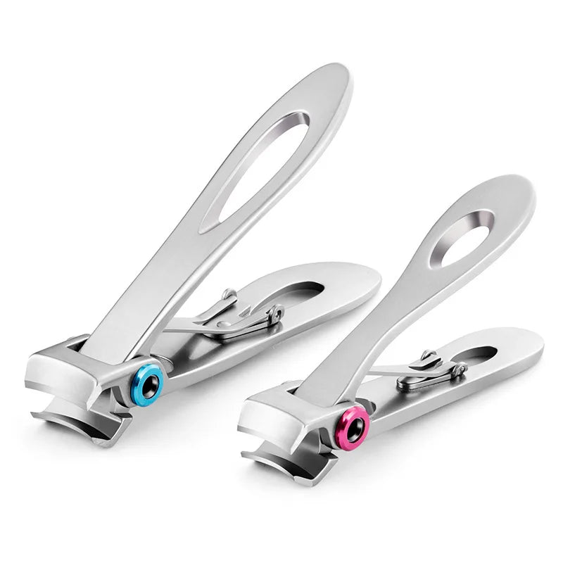 Stainless Steel Nail Clipper – Sharp Fingernail & Toenail Trimmer Nail Clipper PRIMED Large and Small