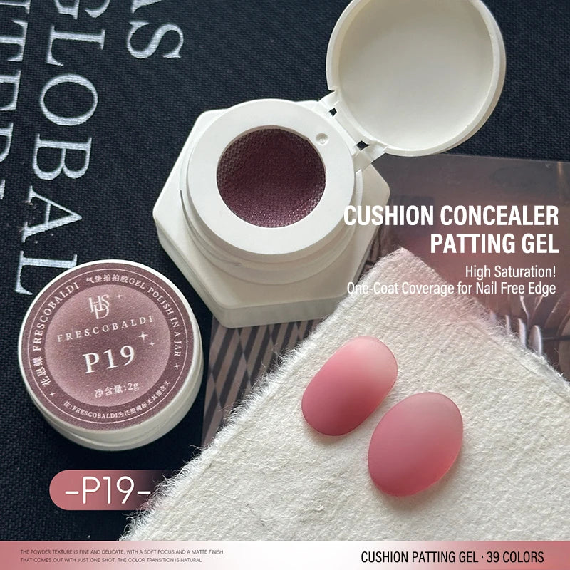 39-Color No-Wipe Cushion Patting Gel – Gradient UV Nail Polish