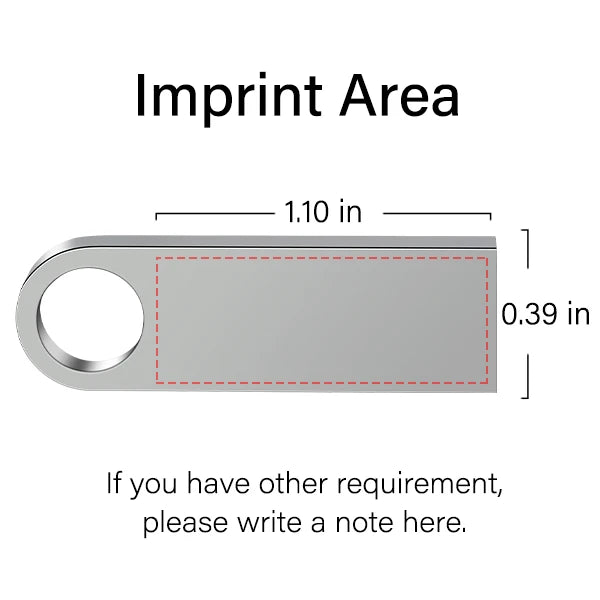 JASTER Mini Metal USB Flash Drive 8GB–128GB | Custom Logo USB Flash Drive PRIMED
