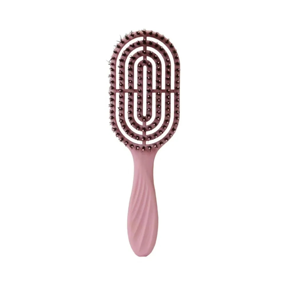 Wide-Tooth Scalp Massage Comb – Detangling Anti-Static Hair Brush