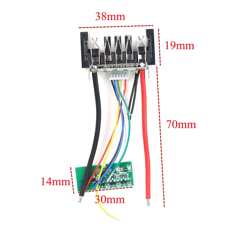 Dewalt 20V DCB200 DCB204 Li-Ion Battery PCB Protection Board