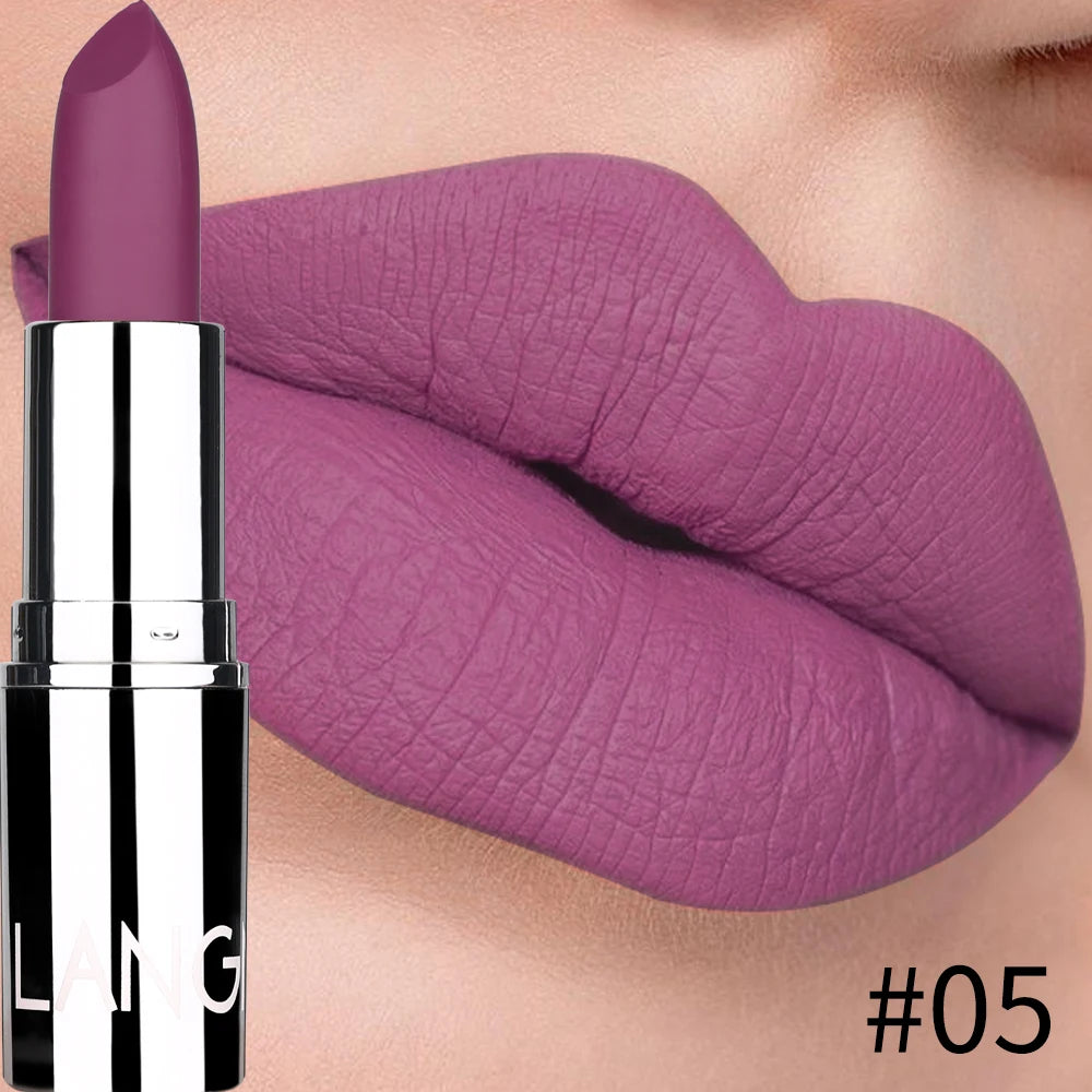 Velvet Matte Lipstick 8 Colors | Non-Stick, Long-Lasting