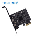 TISHRIC PCIe USB 3.2 Gen 2 Dual Type-C Expansion Card ASM3142 PCIe Expansion Card PRIMED black China Mainland