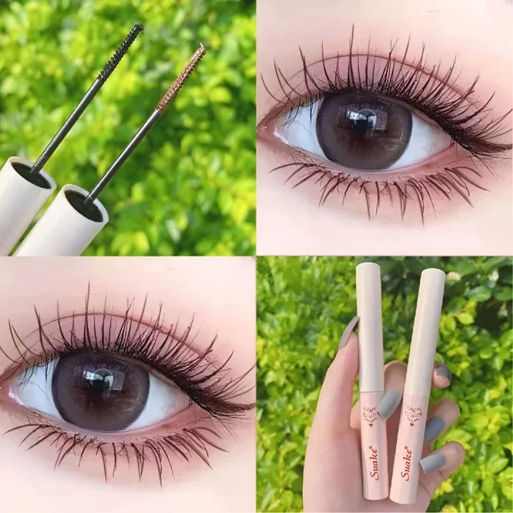 Ultra-Fine Brush Mascara | Lengthening, Curling & Waterproof Mascara PRIMED