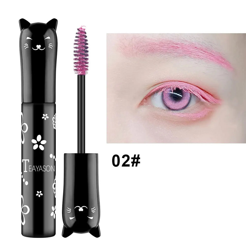TEAYASON 4D Colorful Waterproof Mascara – Volume & Length