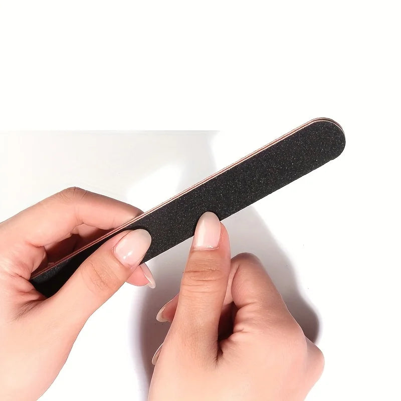 Ouriner Double-Sided Nail File Set 100/180 Grit – 5 or 10 Pcs
