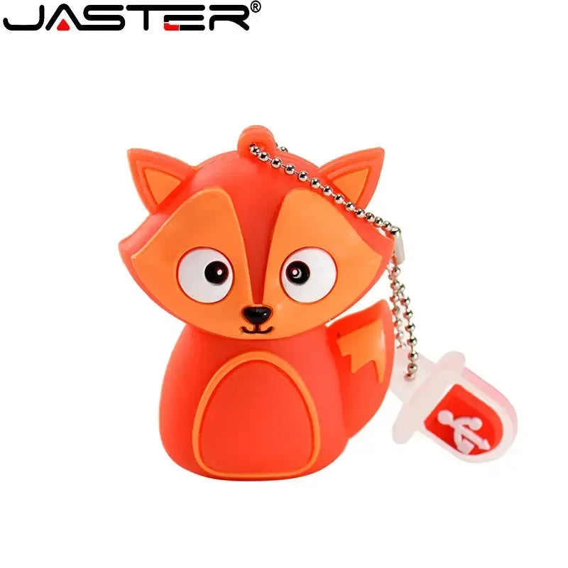 JASTER Cartoon Animal USB Flash Drive 8GB–64GB | Cute Gift USB Flash Drive PRIMED