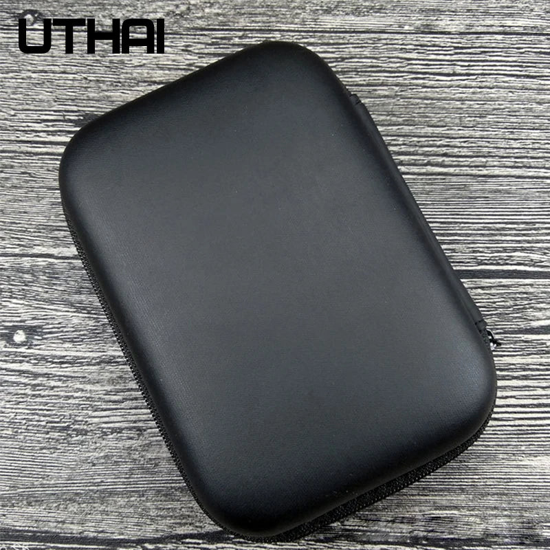 UTHAI 2.5" HDD Carrying Case – EVA Hard Drive Storage Bag HDD Carrying Case PRIMED
