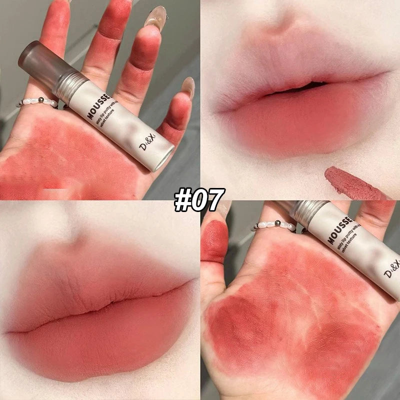 Velvet Matte Liquid Lipstick – Long-Lasting High-Pigment Lip Gloss