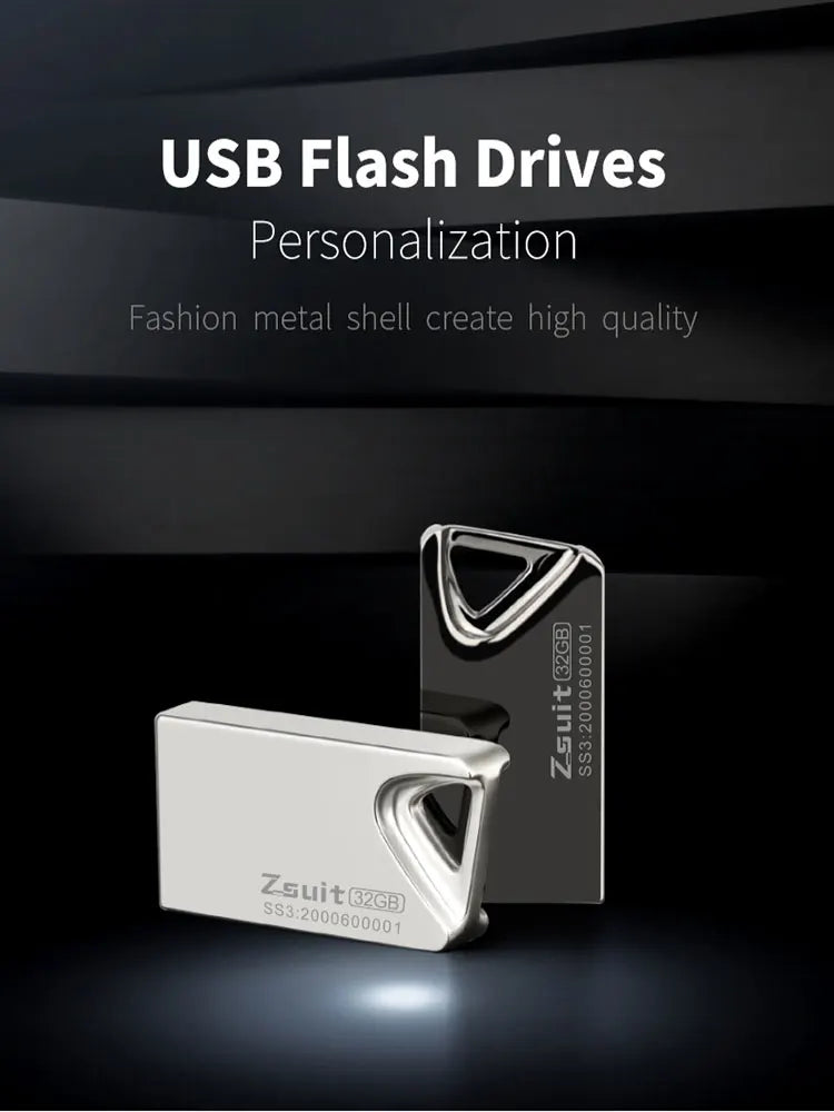 64GB Metal USB Flash Drive – Custom Logo Business Gift USB Flash Drive PRIMED