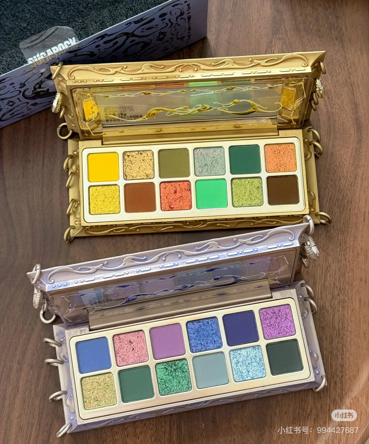 Sugarock 12-Color Eyeshadow Palette – Shimmer & Matte