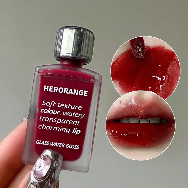 Water-Glow Mirror Lip Gloss – Hydrating Korean Lip Tint