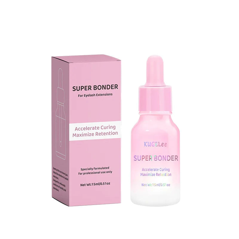 15ml Lash Super Bonder – Fast-Dry Eyelash Extension Glue Eyelash Extension Glue PRIMED pink